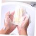 Baluue 2pcs Foaming Net Soap Savers for Bar Soap African Wash Net Soap Foaming Bag Bubble Pe White 21x14x0.2cm White - Buy Online on GoSupps.com