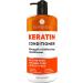 Keratin Conditioner Sulfate and Paraben Free Deep Treatment for Dry Damaged Hair - Salon Formula - For Curly Color Treated Straight and Frizzy Hair for Women and Men to Repair Split Ends