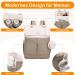 Kumini Wrap Backpack Love2024 | Stylish Diaper Bag & Mama Bag | Multifunctional Beige/Khaki Baby Backpack for Moms - Buy Online on GoSupps.com
