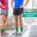 Modvel Foot & Ankle Brace Socks - Compression Sleeve for Sprained Ankle Support | Tendonitis & Arthritis Relief for Men & Women | Medium Size T Olive - Buy Online on GoSupps.com