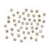Unique Square Pointed Bottom Rhinestones For Nail Decoration Eye Catching Nail Accessories Square Pointed Bottom Rhinestones champagne middle