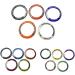 RefStuff RefScorer A 5 Pack Interchangeable Top Ring Bezels for The Digital New v2.021 Referee Watch Pack A (Original Silver Black Red Navy Dark Blue Orange and White) - Buy Online on GoSupps.com