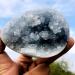 Natural Crystal Rough 500g Natural Beautiful Blue Celestite Crystal Geode Cave Quartz Cluster Specimen - Buy Online on GoSupps.com