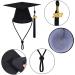 JOTFA 2023 Dog Graduation Bandana and Dog Graduation Cap with 2023 Black Tassel for Graduation Gift 2023 Graduation Party Supplies (Dog Graduation Cap & Bandana) Black Dog Graduation Cap & My Mom Graduated - Buy Online on GoSupps.com