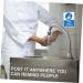 Set of 5 Wash Your Hands Sticker Set - Hand Sanitizer Sign for Handwashing - 20x15x1cm - GLEAVI - Buy Online on GoSupps.com