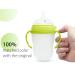 Comotomo Baby Bottle Handles - Pack of 2 Green, Compatible with 5oz & 8oz Bottles - Buy Online on GoSupps.com