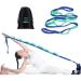 Cerbonny Calf Stretcher & Foot Stretcher Set 9 Loops Yoga Stretching Strap with Door Anchor  Snap Hook  Nonelastic Leg Stretcher for Plantar Fasciitis Relief  Achilles Tendonitis  Pilates and Dance - Buy Online on GoSupps.com