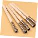 CRILSTYLEO 10pcs Eyebrow Pencil Extender Lengthen Tool Eyebrow Pencil Extension Stainless Steel Pencil Extender Holder Pencil Extender for Artists Extender for Eyebrow Pencils - Buy Online on GoSupps.com