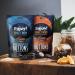Enjoy! Delicious Vegan Chocolate Buttons | 2 X Packs of Flavour Filled Buttons-Mixed Flavour Gift Pack (Salted Caramel & Orange) | Vegan Dairy & Gluten Free 70% Dark Chocolate | 96g per bag Mixed Pack (Orange & Salted Caramel) - Buy Online on GoSupps.com
