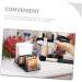 Gogogmee Beauty Cosmetic Transparent Organizer Cosmetics Eyeshadow Holder Compartment Makeup Plastic Holders - Buy Online on GoSupps.com