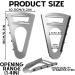 Crethink 2 in 1 Jar Opener & Bottle Opener Kit | Ideal for Weak Hands, Seniors & Arthritis | Easy Ring Pull Can Opener | Bigger Open Size | Elderly & Children Friendly - Buy Online on GoSupps.com