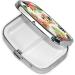 Shop Tropical Flower & Corgi Pill Case | Cute 2-Compartment Travel Organizer - Ideal for Pocket Gifts - Buy Online on GoSupps.com