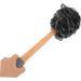 Charcoal Bath Ball & Shower Sponge for Women - Exfoliating Loofah & Body Scrubber for Clean Radiant Skin | Ideal Bath Sponge for All Skin Types - Buy Online on GoSupps.com