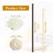 210 Pieces Natural Aroma Reed Diffuser Sticks - 24cm Rattan Fragrance Sticks Refill Pack with Decorative Balls for Essential Oils - Ideal for Room Fragrance - Buy Online on GoSupps.com