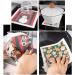 Festive Christmas Cartoon Print Dishcloth Efficient Absorption Dish Pot Cleaning Cloth for Festive Kitchen Cleaning Tool - Buy Online on GoSupps.com