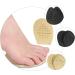 Mobestech 12 Pairs Forefoot Half Size Insoles for Plantar Heels - Bunion Pads & Sticky Shoe Cushions Black Foam Foot Protectors - Buy Online on GoSupps.com