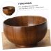 ABOOFAN 3 Pcs Salad Bowl Wood Decor Dessert Containers Snack Containers Storage Holder High Capacity Japan As Shownx3pcs 12x12x6.7cmx3pcs - Buy Online on GoSupps.com