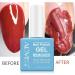 Gel Nail Polish Remover (15ML)- Professional Gel Remover For Nails With Cuticle Pusher Gel Nail Remover Remove Gel Polish in 2-3 Minutes Safe And Quick DIY Home - Buy Online on GoSupps.com