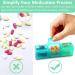 3-Times-A-Day Weekly Pill Organizer with Large Compartments - Moisture-Proof 7 Day Pill Holder for Vitamins, Fish Oil, Meds - Portable Medication Reminder Container - Buy Online on GoSupps.com