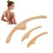 3pcs Gua Sha Tool Muscle Relax Facial Body Massage Tools Scraping Board for Face Arms Legs