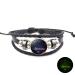 KeraLi Starry Sky 12 Constellation Time Gemstone Luminous Bracelet Braided Bracelet for Men and Women Aquarium