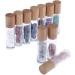 Buy BARENX 10pcs 10ml Empty Essential Oil Perfume Roller Ball Bottles - Refillable Pipette for Travel & DIY | International Shipping Available - Buy Online on GoSupps.com