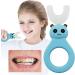 Panda U-Shaped Toothbrush Made of Silicone U-Shaped Children's Toothbrush 360 Thorough Cleaning Suitable for Children Aged 2-12 Years Little Surprise Blue Small (2 6 Years) - Buy Online on GoSupps.com