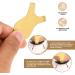 2 in 1 Y Shape Lash Comb for Lash Lift and Tint Stainless Steel Y Eyelash Brush Reusable Eyelash Comb Eye Makeup Tool Eyelash Separator Tool for Eyelash Perm (Gold) Flattop & Comb - Buy Online on GoSupps.com