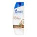 Head & Shoulders Intense Hydration Anti-Dandruff Shampoo 330ml with Coconut Oil. Daily Use. Clinically Proven to Eliminate 100% of Dandruff. All Hair Types