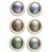 Poudre de paillettes ongles kit de poudre ongles chrom 6 couleurs Miroir Effet Fingernail Chrome - Poudre de peinture ongles chatoyante pour le festival les rencontres le maquillage l'Hallo 02 B - Buy Online on GoSupps.com