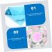 POPETPOP 3 pcs nail art crystal cup liquid powder dappen dish Dappen Dish Bowl diamond dappen dish acrylic liquid containers Manicure Supplies White crystal Symphony crystal liquid cup 5.5x5.5cmx3pcs Bluex3pcs - Buy Online on GoSupps.com