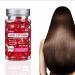 Secret Hair Treatment Serum - no Rinse with Argan Macadamia Avocado Oils - Vitamins A C E Pro B5 - Conditioner for Women & Men Red