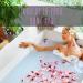 Buy Aromasong RAW Magnesium Bath Flakes - 100% Natural Lavender 14 Oz | Muscle Relaxing Organic Mineral Soak Salt - Buy Online on GoSupps.com