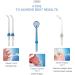 Portable Water Flosser - Dental Oral Irrigator with 3 Modes & 4 Jet Tips | Compact & Easy to Clean for Travel - Buy Online on GoSupps.com