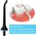 Replacement Tips for COSLUS SURFOU Hangsun Nicwell Water Flosser - Black Jet Tip Nozzles (3 Pack) - High-Quality Oral Irrigator Attachments for Enhanced Dental Care - Buy Online on GoSupps.com