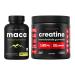 NutraChamps Complete Stamina & Muscle Recovery Bundle: Creatine Gummies & Maca Capsules Duo