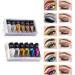 UOCK 6-color glitter liquid eyeliner set  metallic glitter eyeshadow  waterproof and long-lasting glowing eyeliner shiny eye makeup (02)