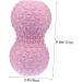 Fomiyes Peanut Massage Ball - Double Lacrosse Trigger Point Therapy & Mobility Tools for Shoulders - EPP Pink Massager - Buy Online on GoSupps.com