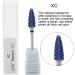 Nail Drill Bit 5 Types Ceramic Cylinder Shape Nail Bits Cuticle Drill Bit Compatiable for Nail Polishing Manicure Tools(24ST) - Buy Online on GoSupps.com
