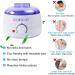 Waxing Kit with Wax Warmer, 6 Wax Beads & 10 Applicator Sticks - Painless Hair Removal for Full Body, Bikini, Brazilian - White - Buy Online on GoSupps.com