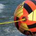 Airhead Orb Towable Tube Rope Performance Ball - Orange/Yellow - Buy Online on GoSupps.com