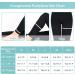 Footless Compression Pantyhose for Men & Women | 20-30 mmHg Support | Black - Buy Online on GoSupps.com
