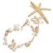Lurrose Mermaid Seafish Wedding Hair Piece | Gold Bridal Headband & Hair Vines Accessories for Women - International Shipping Available - Buy Online on GoSupps.com