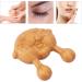 Sandalwood Facial Massage Comb - Wooden Gua Sha for Neck Eyes and Face - Small Tiger Shape - Buy Online on GoSupps.com
