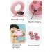 Portable Electric Scalp Massager - Waterproof Magnetic Charging 4 Claws 2 Steps - Relaxation for Head Neck Body (Pink) - Buy Online on GoSupps.com