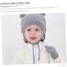 Buy ABOOFAN 3 Sets Children's Hat & Gloves - Warm Windproof Knitting Caps & Beautiful Knitted Gloves for Toddlers - Ideal Winter Accessories for Kids - Buy Online on GoSupps.com