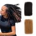 FASHION IDOL Afro Kinkys Bulk Human Hair 10 Inch Honey Blonde for Dreadlock Extensions - 50g Pack - Buy Online on GoSupps.com