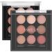 9 Color Eyeshadow Pallet | Shimmer Eyeshadow Palette Shimmer Eye Shadows Nude and Earth Tones Eye Shadow Long Lasting 02# - Buy Online on GoSupps.com