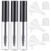 Healvian 1 Set Mascara Tube Funnel Mascara Tubes Snare Drum Strainer Throw off Cosmetic Plastic Black