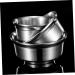 Solust 3-Piece Stainless Steel Bowl Set | Soup Salad & Rice Bowls | Heat-Resistant Double-Layer Design | Perfect for Fermented Dishes & more - Buy Online on GoSupps.com